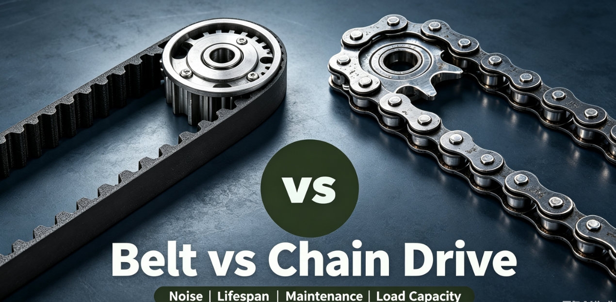 Belt Drive vs. Chain Drive: What’s the Difference?