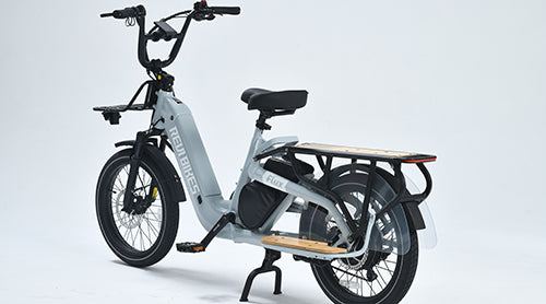 flux electric bicycle REVI 6 Hrs Top Speed eBike Revi Flux - Gray