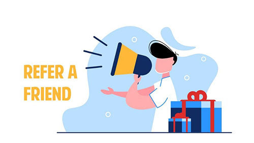 Member points and referral program