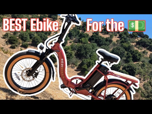 Load video: I love Revibikes Rebel.2 all the standard just like features, all the things it comes with, the orange wall tires, I mean the bamboo rack that's not a standard thing at all, I mean it is just perfect great beginner bike.