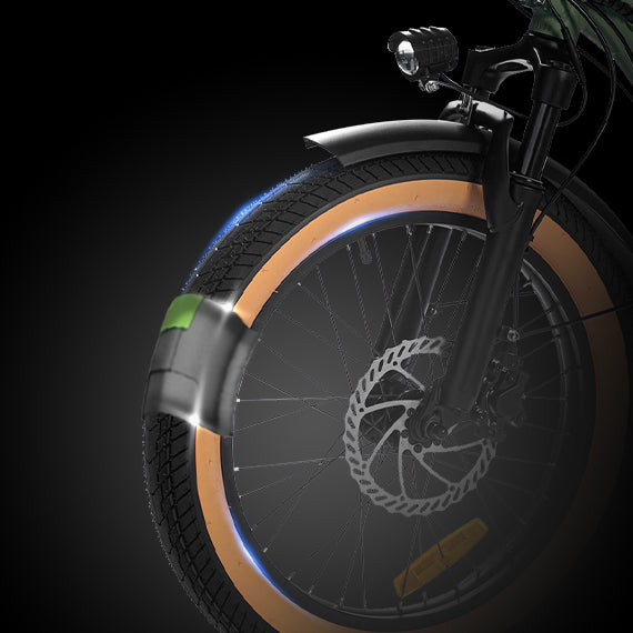 20" fat tire Rebel.2 electric foldable city bike