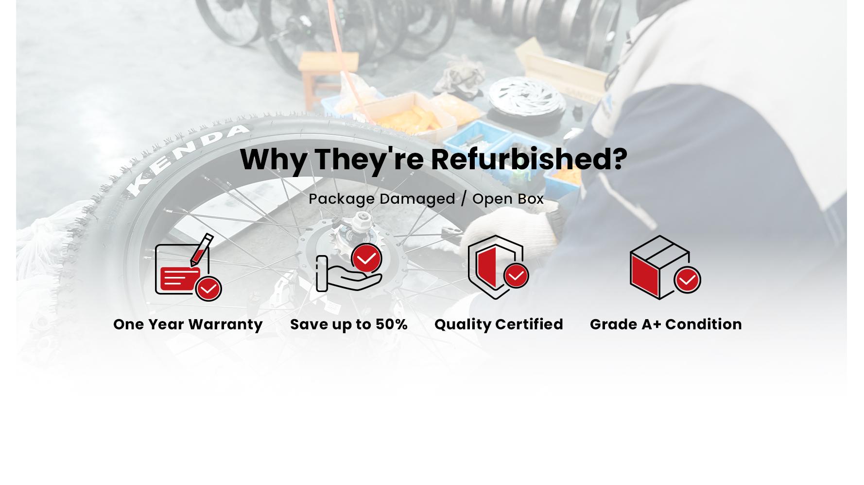 Unbeatable Value: Introducing Our Certified Refurbished E-Bike Collection