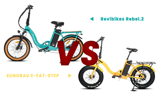 Compare Revibikes Rebel.2 VS EUNORAU E-FAT-STEP