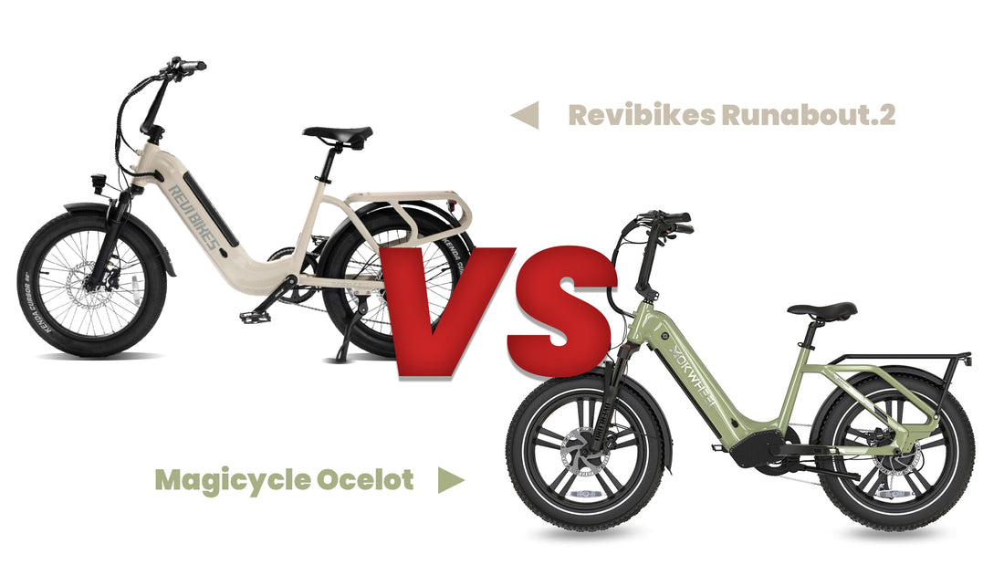 20" Powerful Electric Bike: Compare Revibikes Runabout.2 VS Mokwheel Scoria
