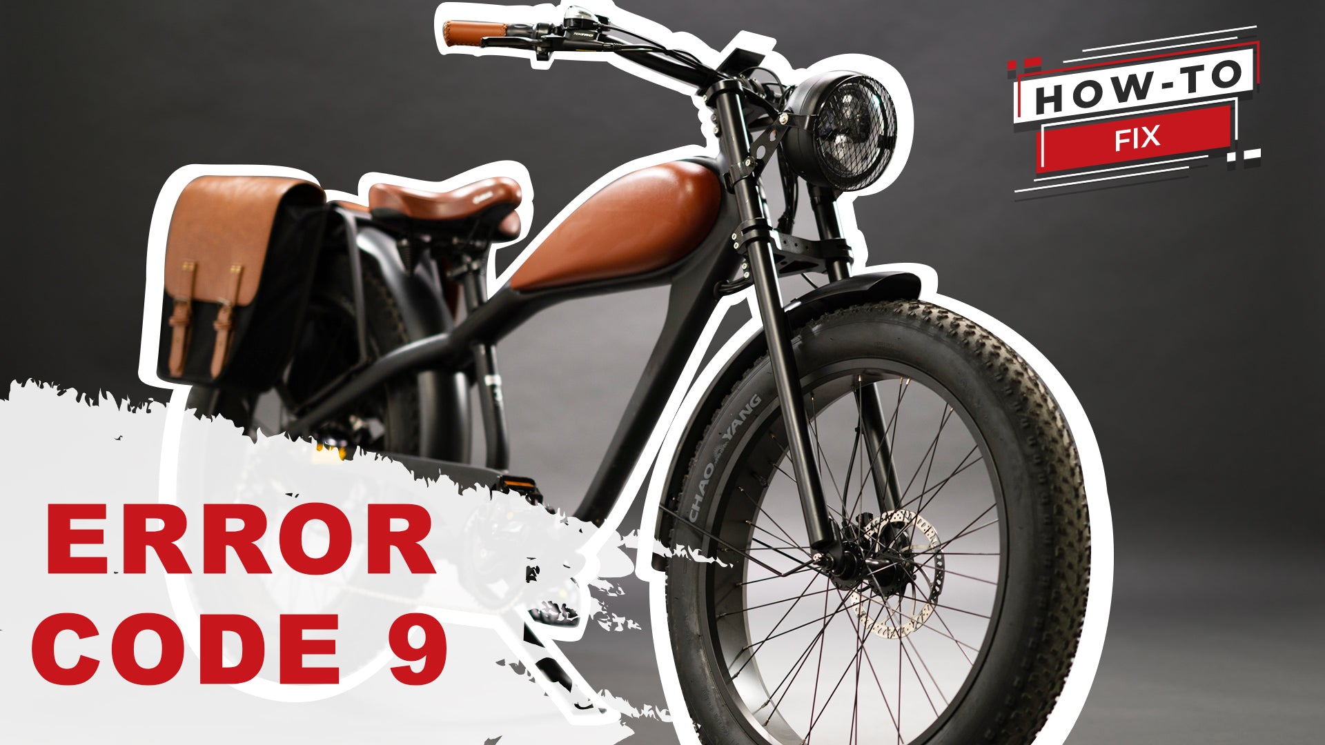 How to fix error code 9 on electric bike?