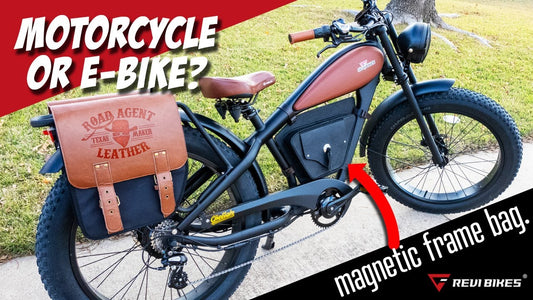 Crafting Elegance: A Handcrafted Frame Bag for Revibikes Cheetah