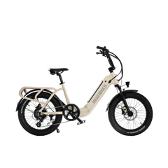 Revibikes Runabout.2 electric cargo bike 52V Step thru commute city utility electric bike with passenger seat 