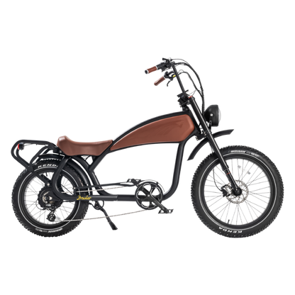 Prowler Retro Electric Bicycle Cafe Racer Vintage Motocycle Classic Cruiser Revibikes Cheetah – REVIBIKES Prowler Retro Electric Bicycle Cafe Racer Vintage Motocycle Classic Cruiser Revibikes Cheetah – REVIBIKES