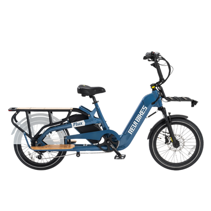 flux electric cargo ebikes revibikes long tail utility bike dual battery family cargo electric bikes with child seat passenger seat long range wagon carrier delivery ebike 2 kids dual seat electric cargo bikes to carry kids bakfiets CycWagen Cargo Ebike yuba Kombi radwagon lectric XPedition aventon abound Packer
