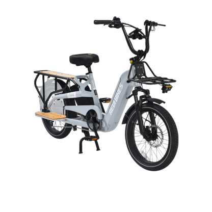 flux electric cargo ebikes revibikes long tail utility bike dual battery family cargo electric bikes with child seat passenger seat long range wagon carrier delivery ebike 2 kids dual seat electric cargo bikes to carry kids bakfiets heavy duty ecargo CycWagen Cargo Ebike yuba Kombi radwagon lectric XPedition aventon abound Packer