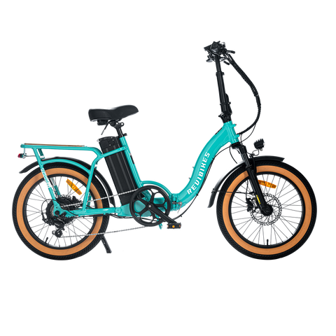 Rebel.2 20 Folding Electric Bike 750W 15Ah Step Thru Fat Tire Foldable Ebike Black Friday Sale REVIBIKES