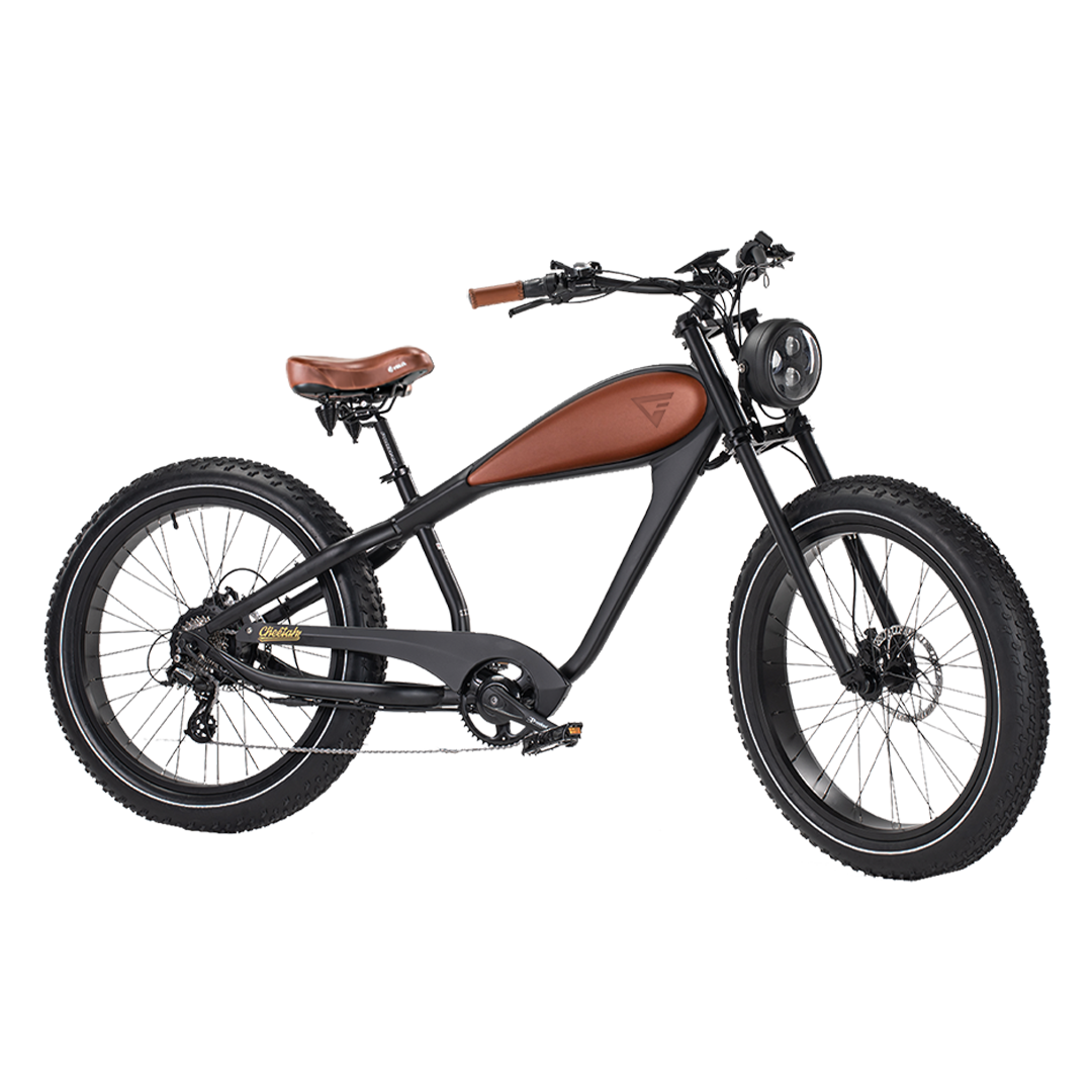 Revibikes Cheetah Plus 2022 Cafe Racer Vintage Electric Bikes