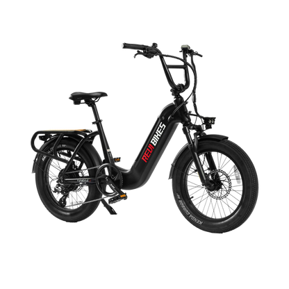 revibikes Runabout.2 electric utility bike electric bike with passenger seat family cargo bike seniors women fat tire cruiser ebike 