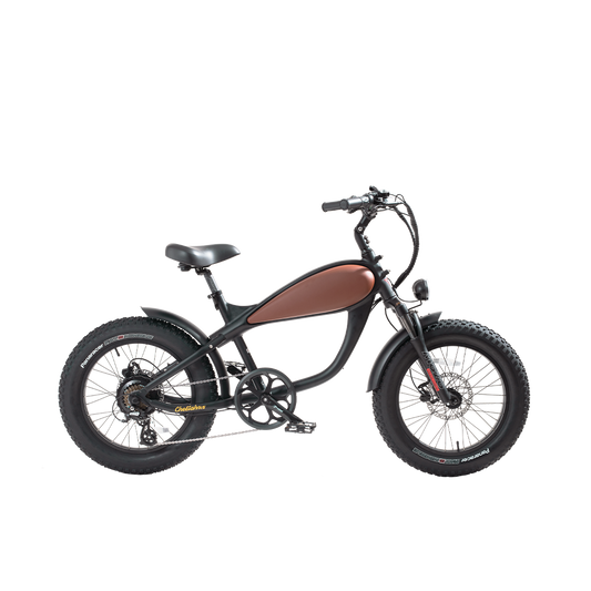 Revibikes Cheetah Mini 20 Inch Ebikes Retro Fat Tire Electric