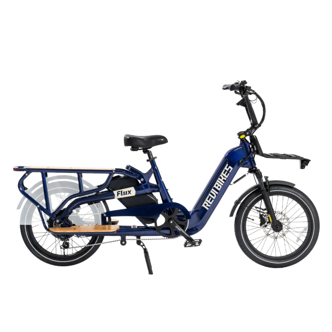 flux electric cargo ebikes revibikes long tail utility bike dual battery family cargo electric bikes with child seat passenger seat long range wagon carrier delivery ebike 2 kids dual seat electric cargo bikes to carry kids bakfiets heavy duty ecargo CycWagen Cargo Ebike yuba Kombi radwagon lectric XPedition aventon abound Packer