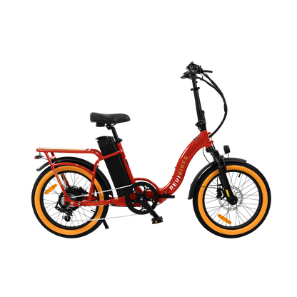Rebel.2 folding ebike 20 inch electric bikes for short women foldable step through ebike for mom and kids ebike low step 52v 20ah 750w