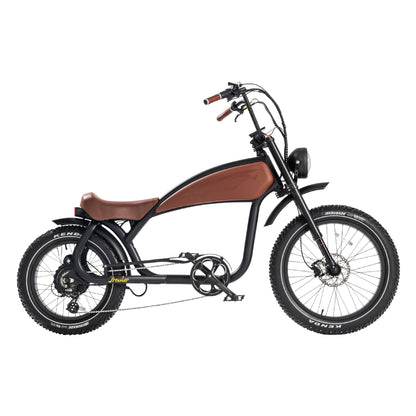 electric bicycle vintage Prowler Retro Electric Bicycle Cafe Racer Vintage Motocycle Classic Cruiser Revibikes Cheetah – REVIBIKES