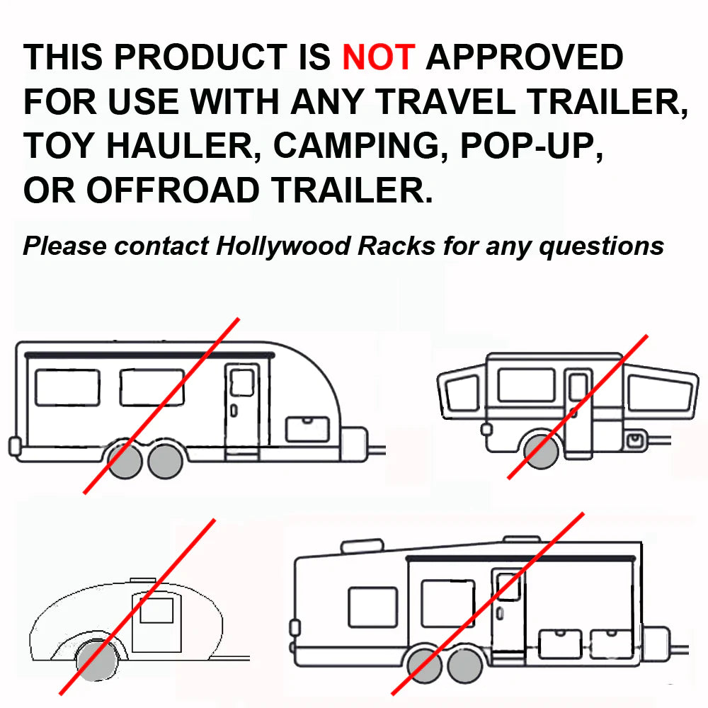Hollywood RV Rider E-Bike Rack